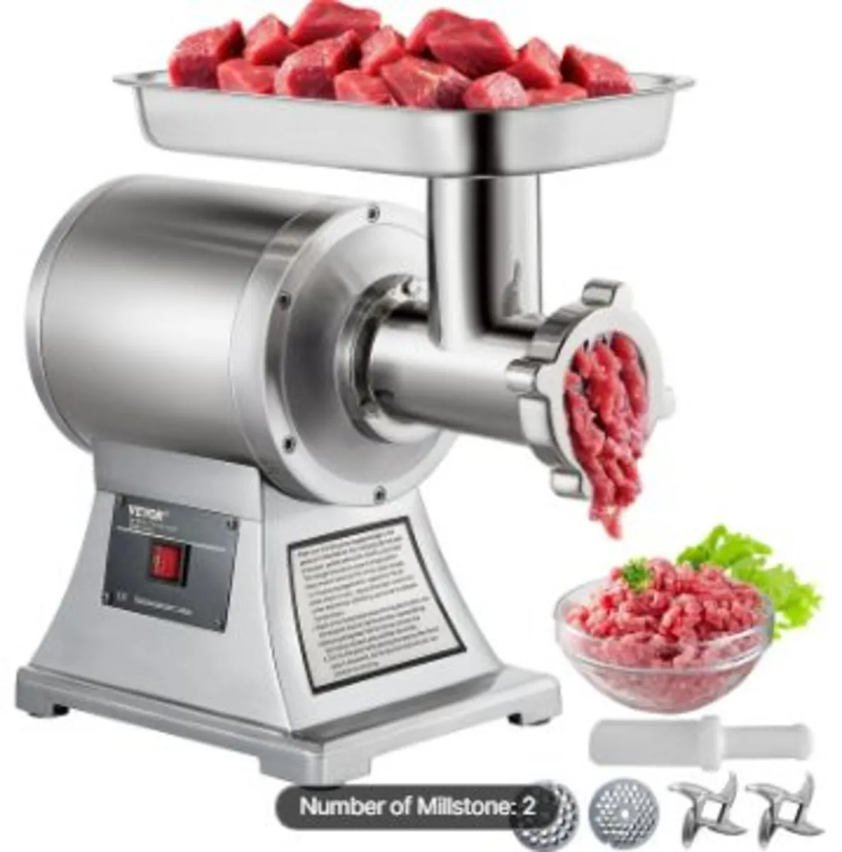 Electric Meat Mincer, 1100W - Image 1