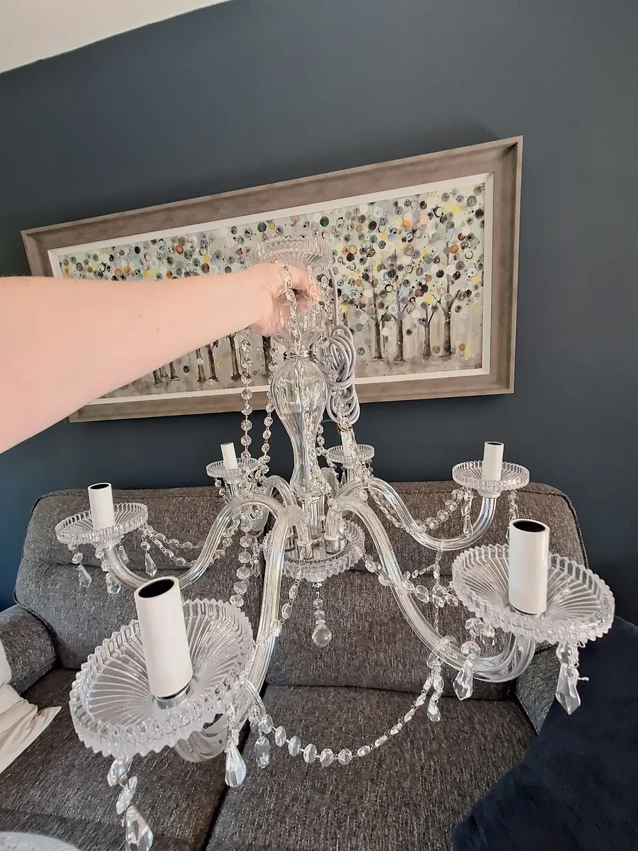 Galway Crystal Chandelier - Image 2