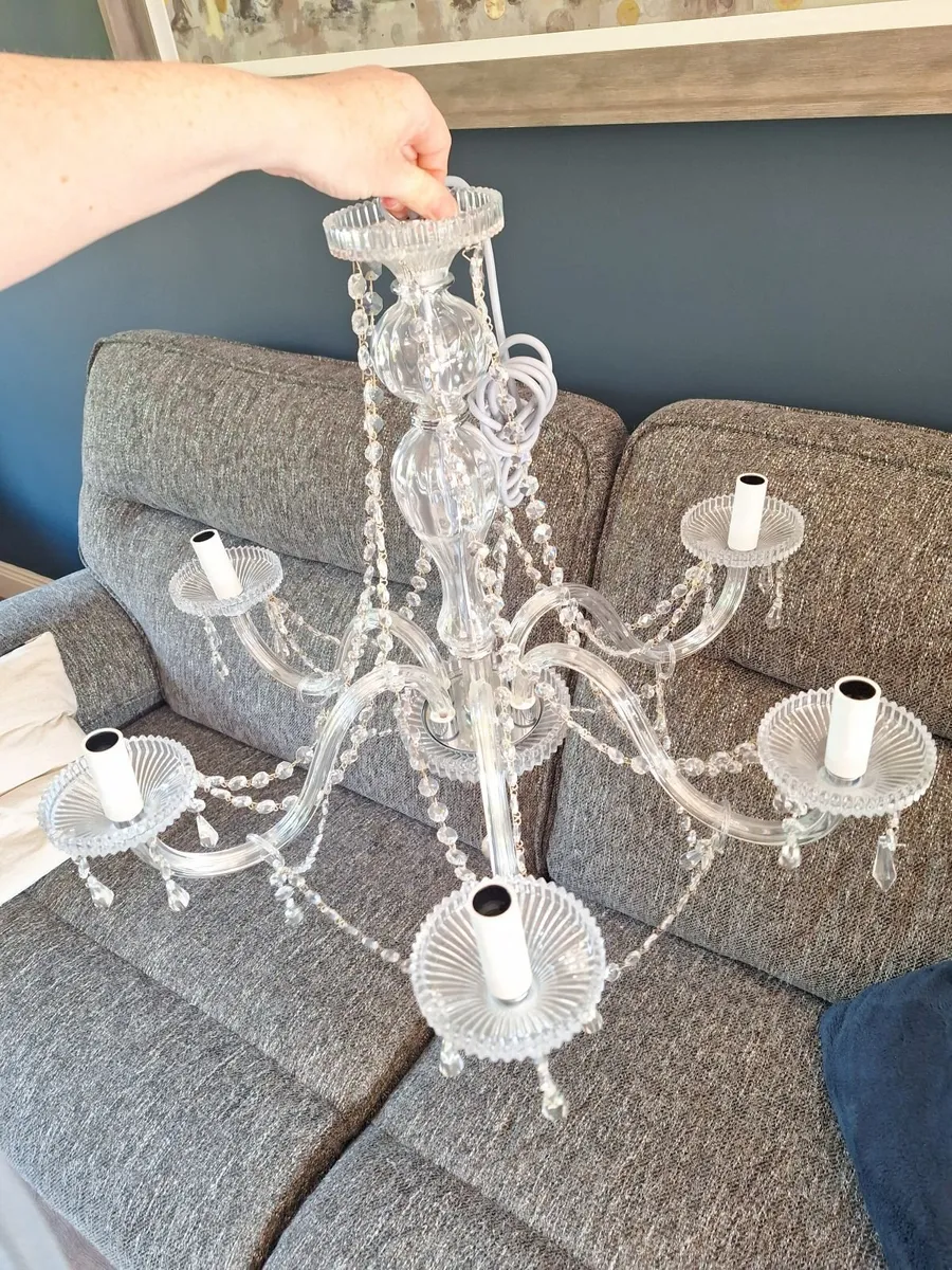 Galway Crystal Chandelier - Image 4