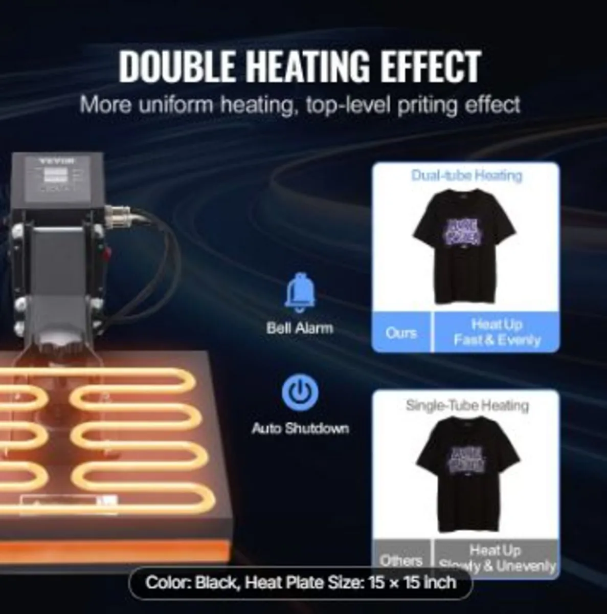 Heat Press Machine 15 x 15 in/38.1 x 38.1 cm - Image 4