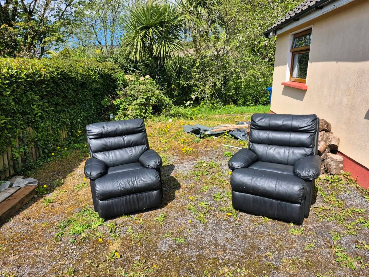 Pair of reclining chairs - Image 1