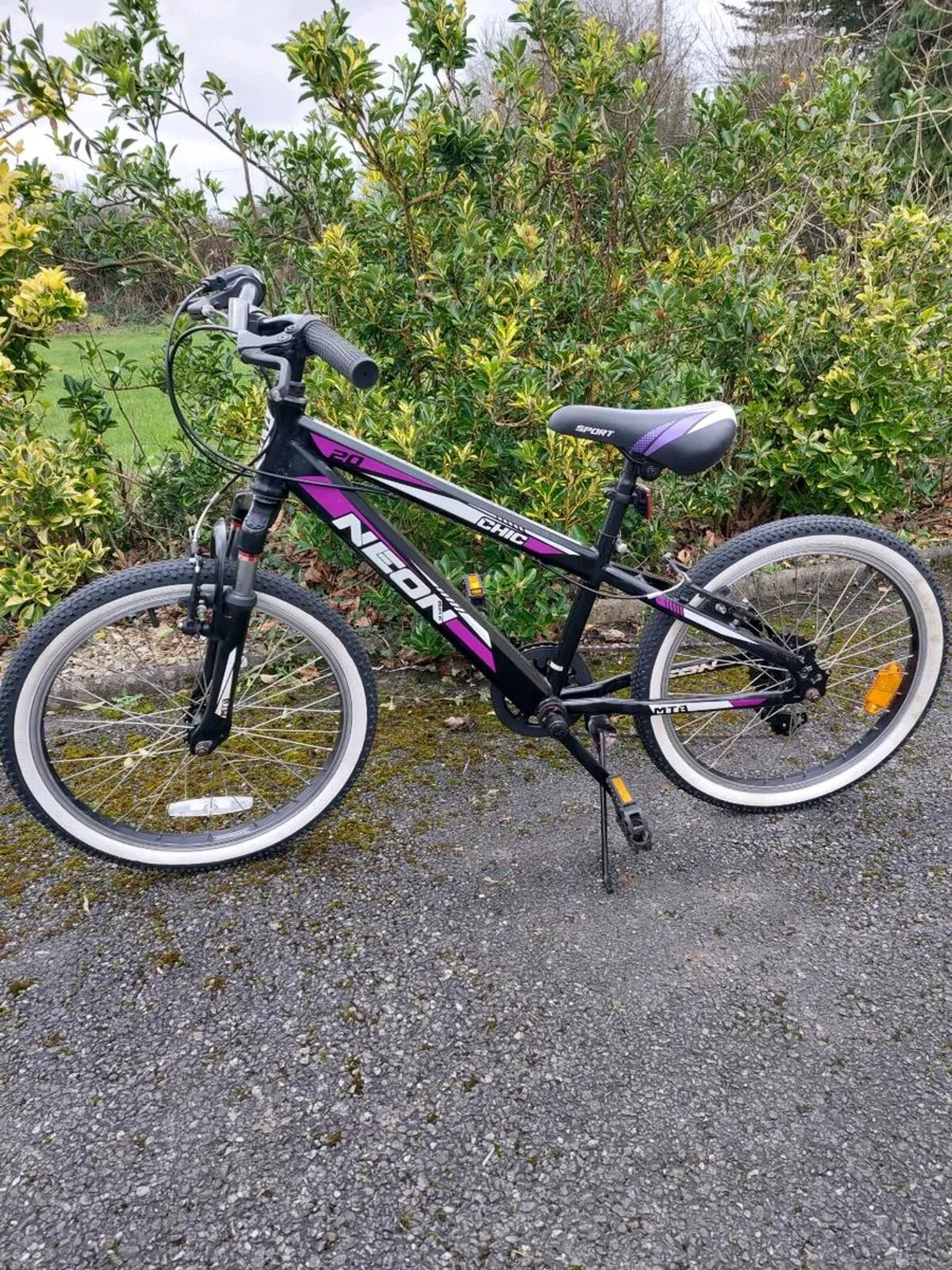GIRLS NEON BICYCLE - Image 1
