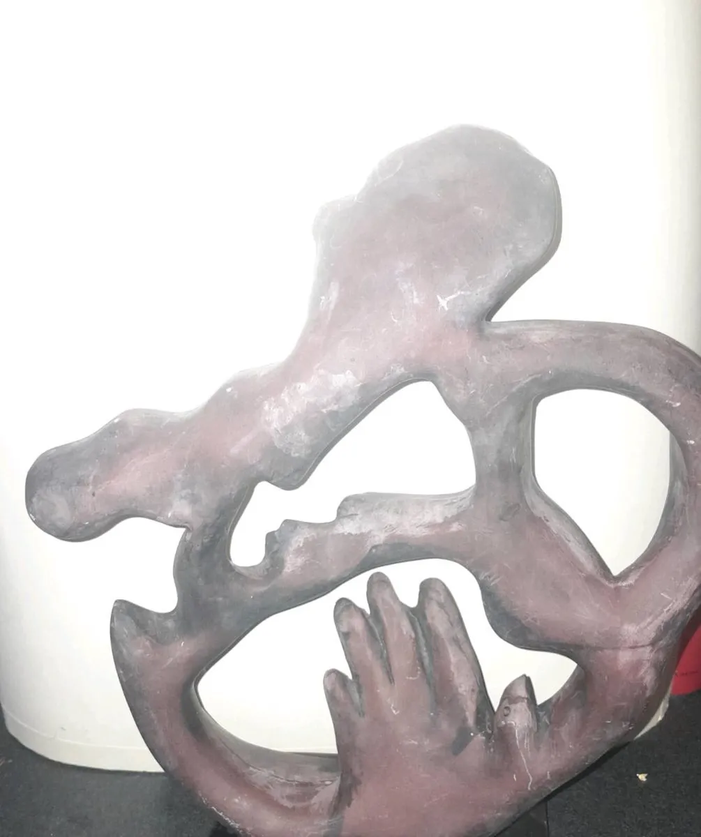 Large abstract metal statue - Image 3