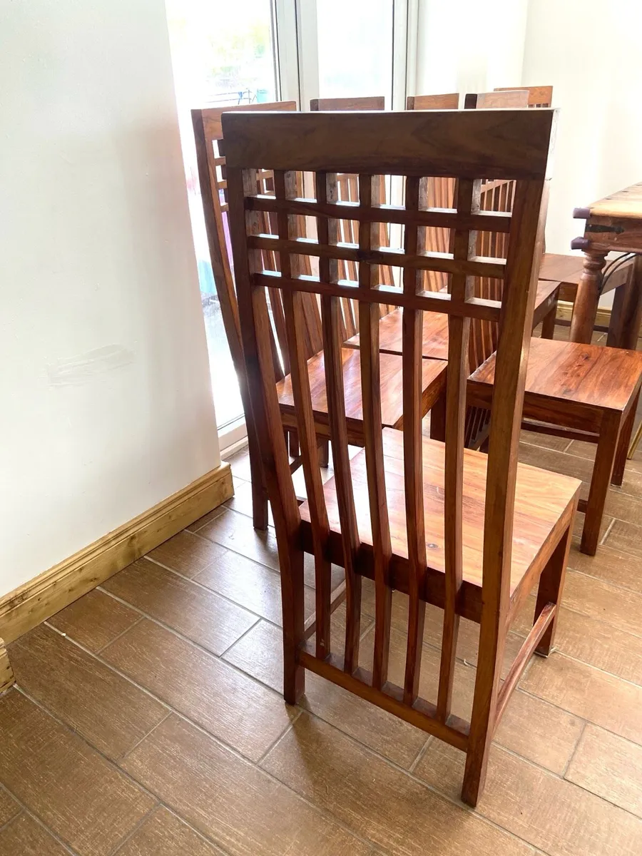Kitchen Chairs x6 - Image 2