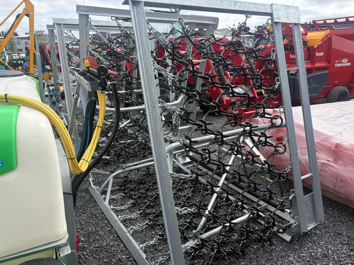 New Hackett 6m Galvanised Chain Harrow - Image 2