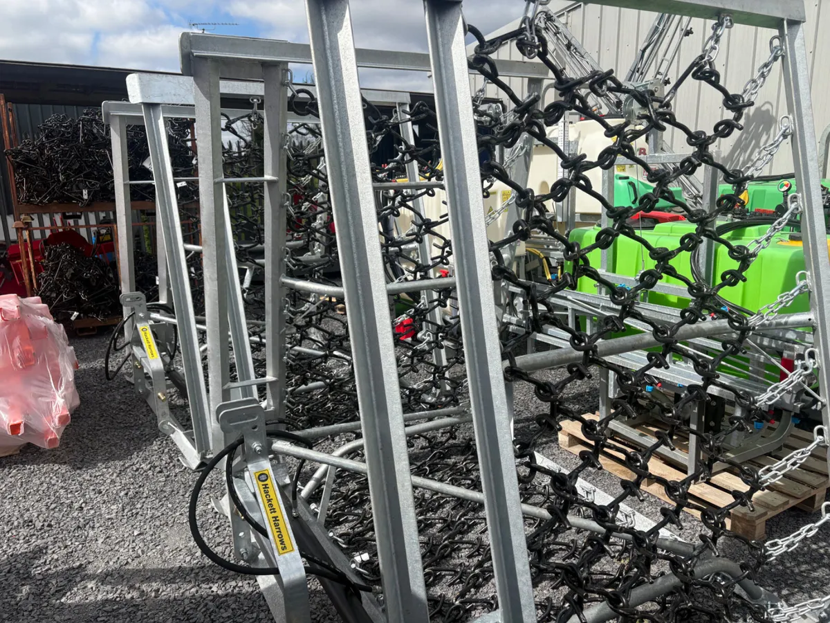 New Hackett 6m Galvanised Chain Harrow - Image 4