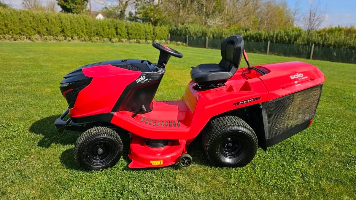 SOLO Ride on Lawn Mower - Image 1
