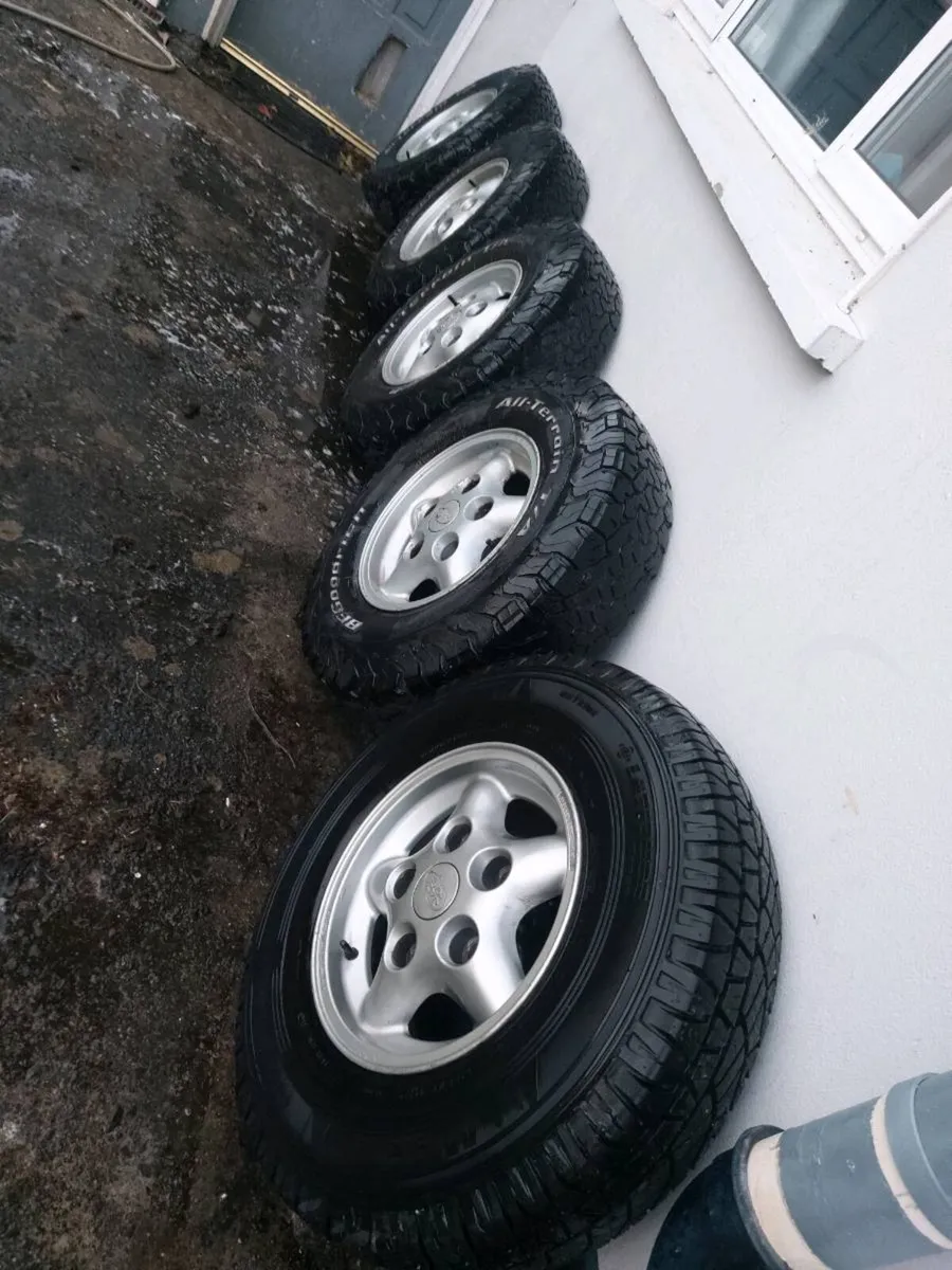 Landrover Alloy Wheels & BFG Tyres - Image 2