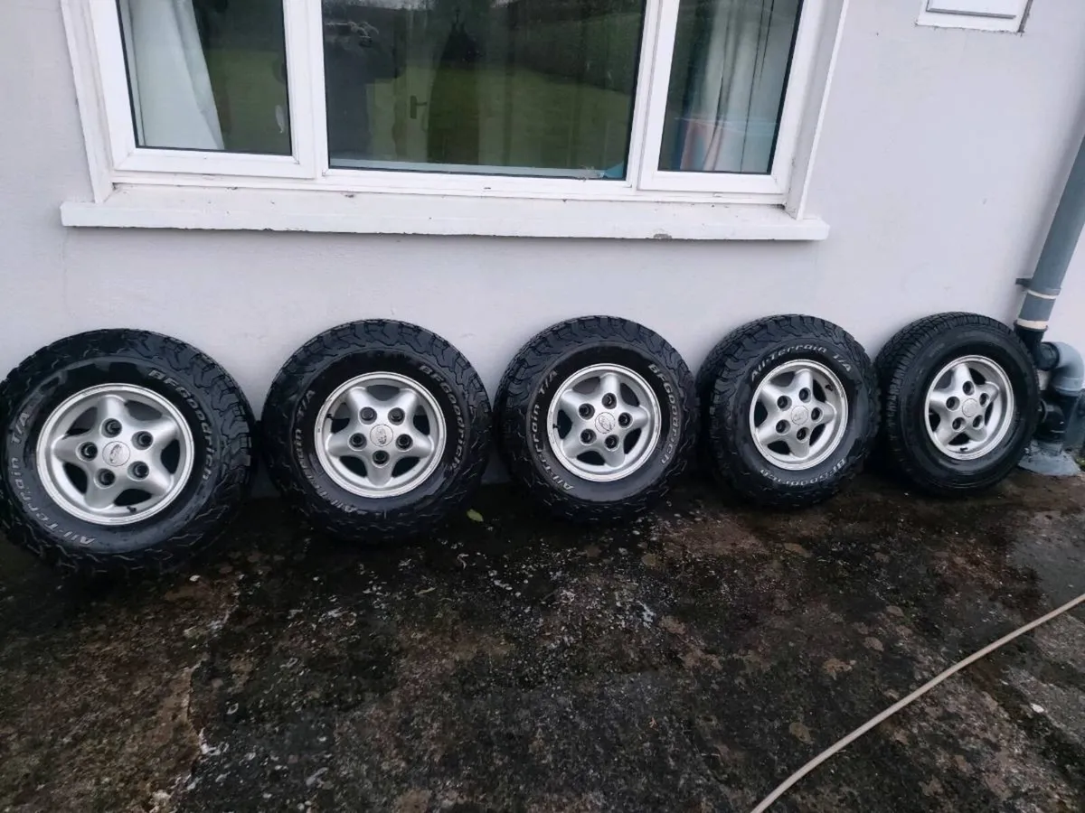 Landrover Alloy Wheels & BFG Tyres - Image 3
