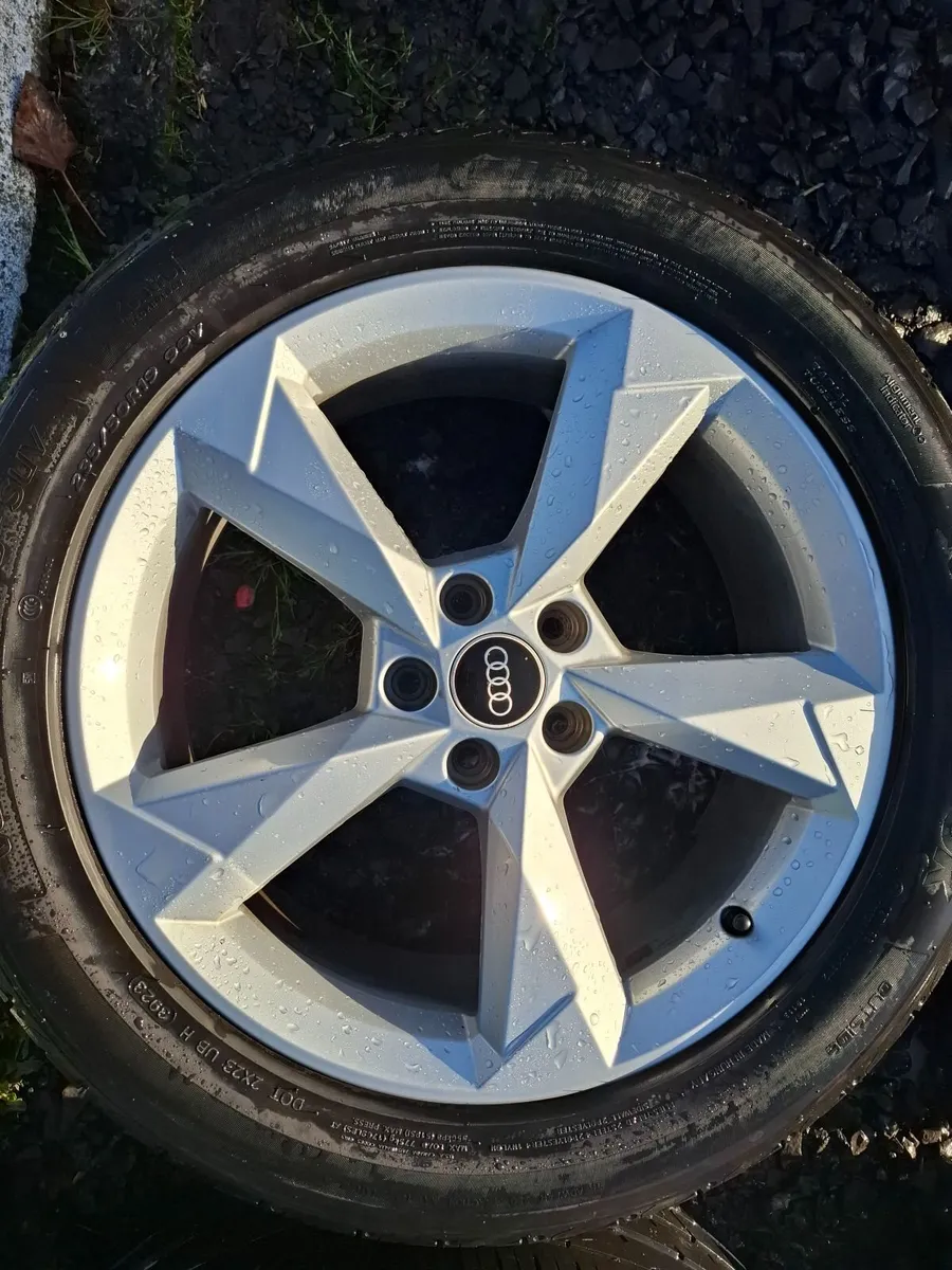 19" Genuine Audi Q3 S Line Alloys with tyres - Image 1