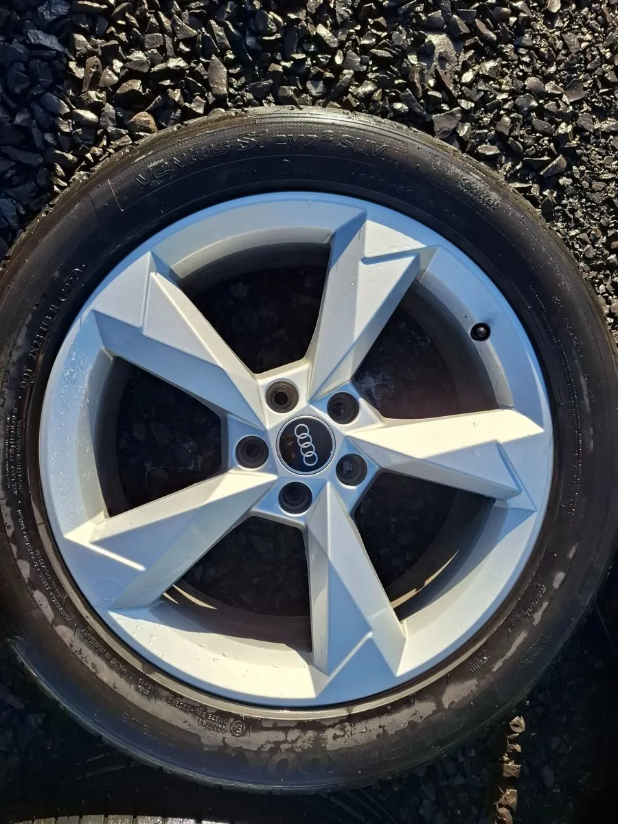 19" Genuine Audi Q3 S Line Alloys with tyres - Image 2