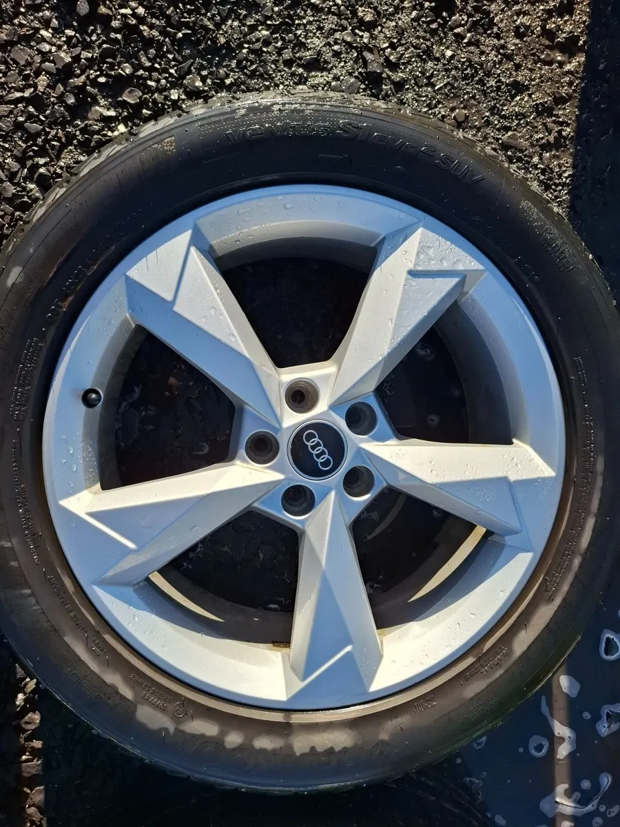 19" Genuine Audi Q3 S Line Alloys with tyres - Image 3