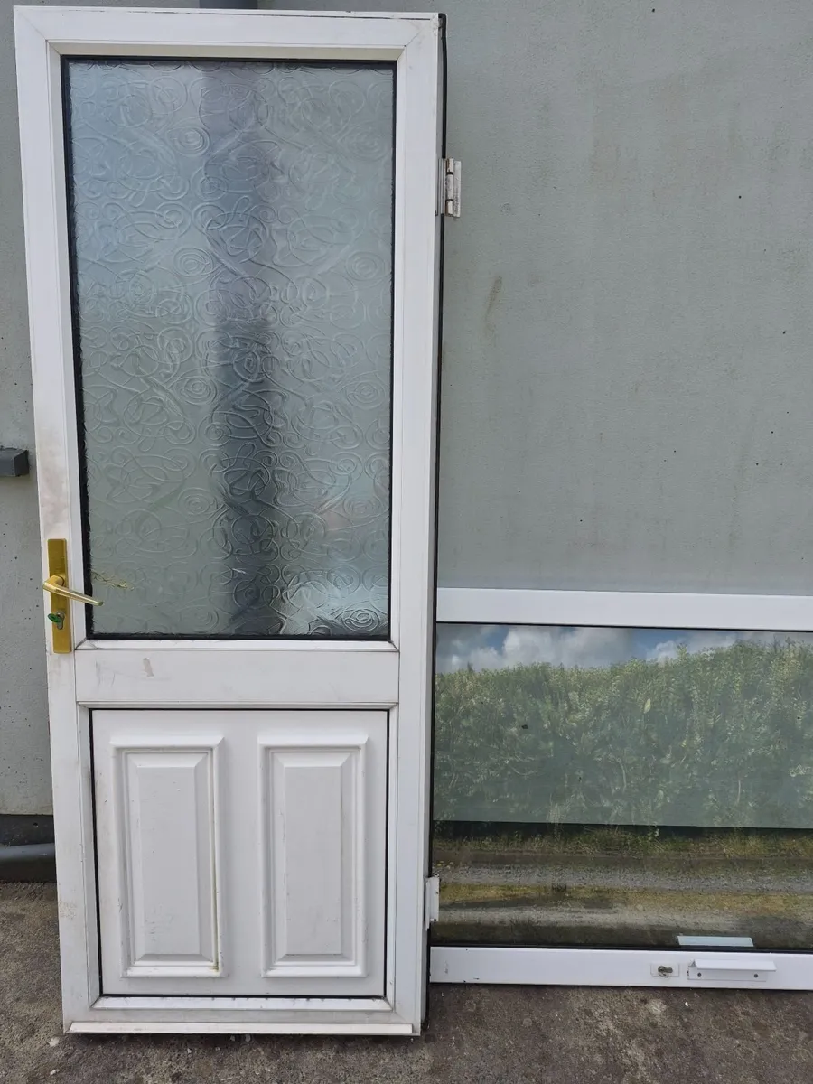 PVC Glass door