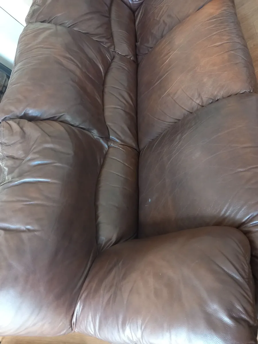 Leather Couch for Sale - Image 2