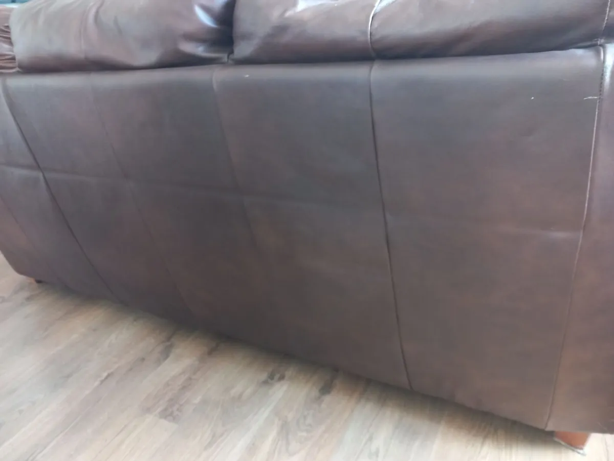 Leather Couch for Sale - Image 3