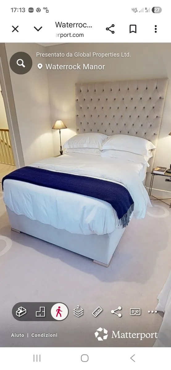 New Bed with matress and Headboard - Image 1