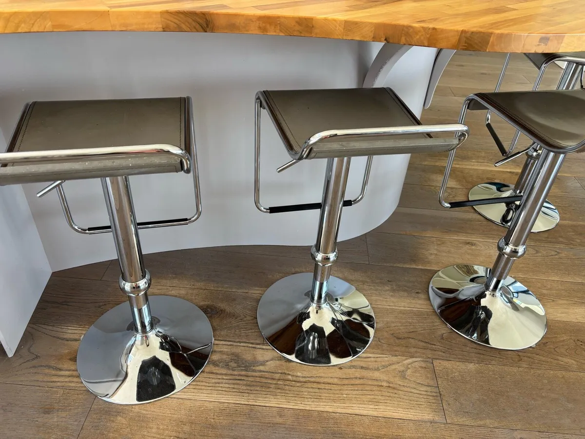 Calligaris designer bar stools x 4 - Image 3