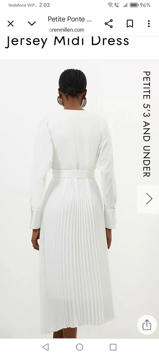Karen Millen White Dress - Image 2