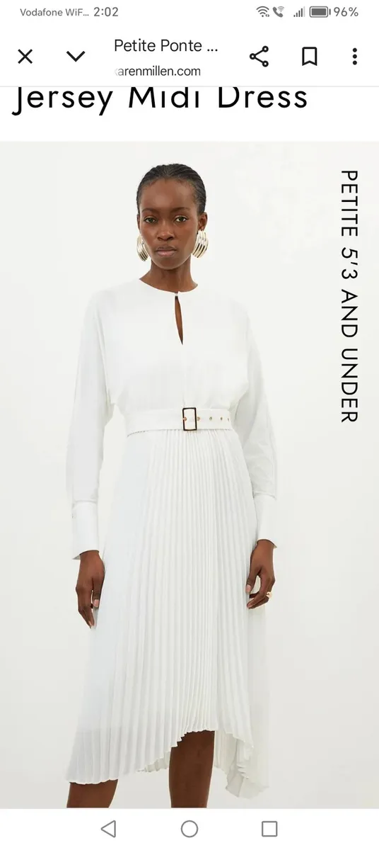 Karen Millen White Dress - Image 3