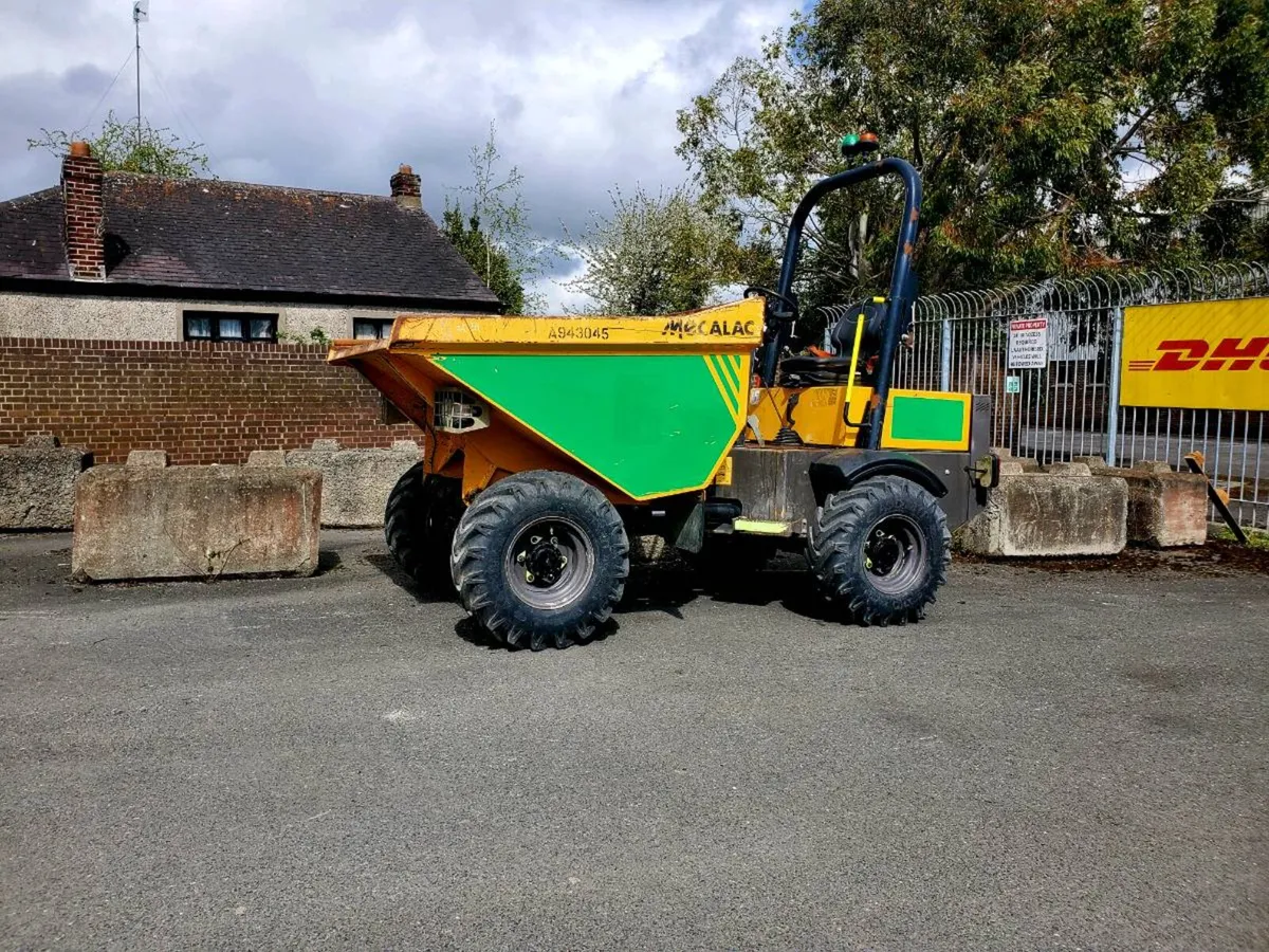 Mecalac 3 tonne dumper - Image 1