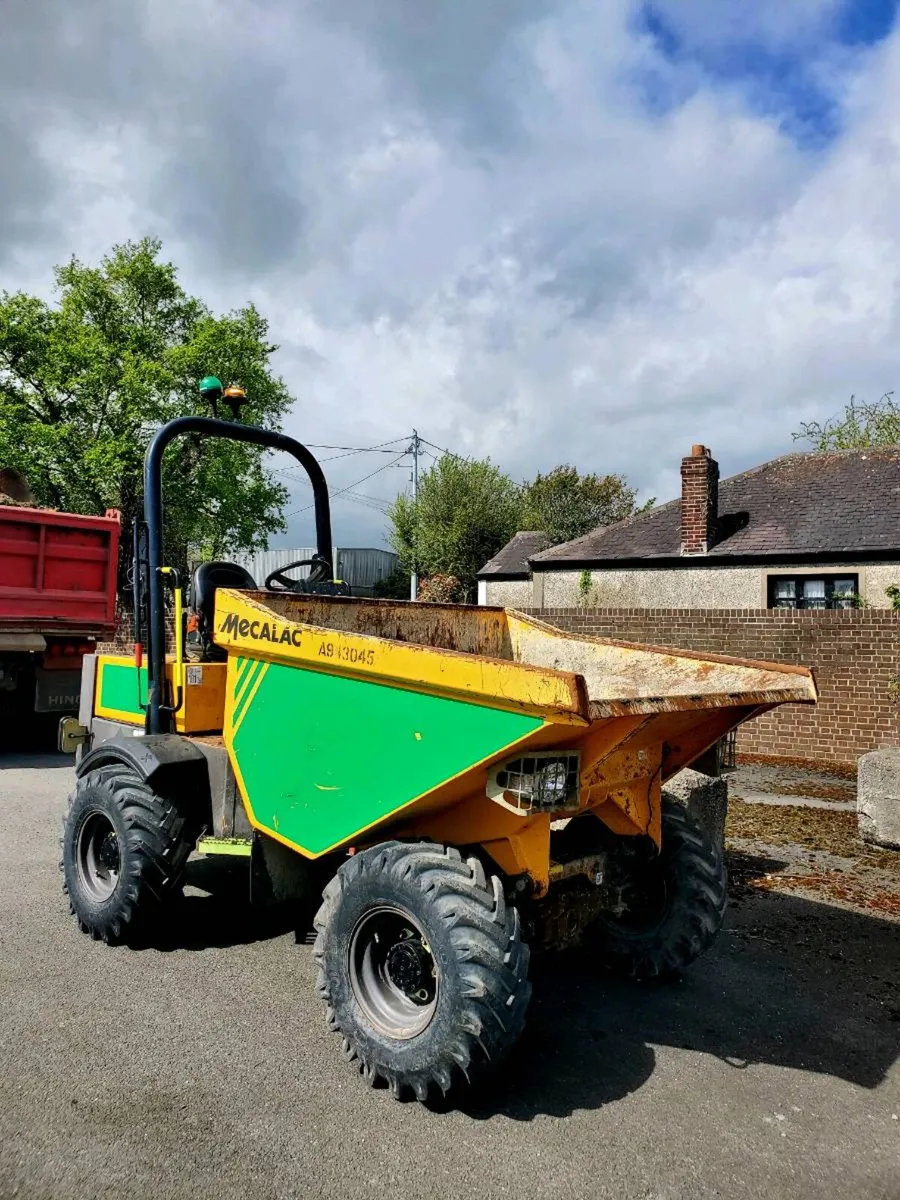 Mecalac 3 tonne dumper - Image 4