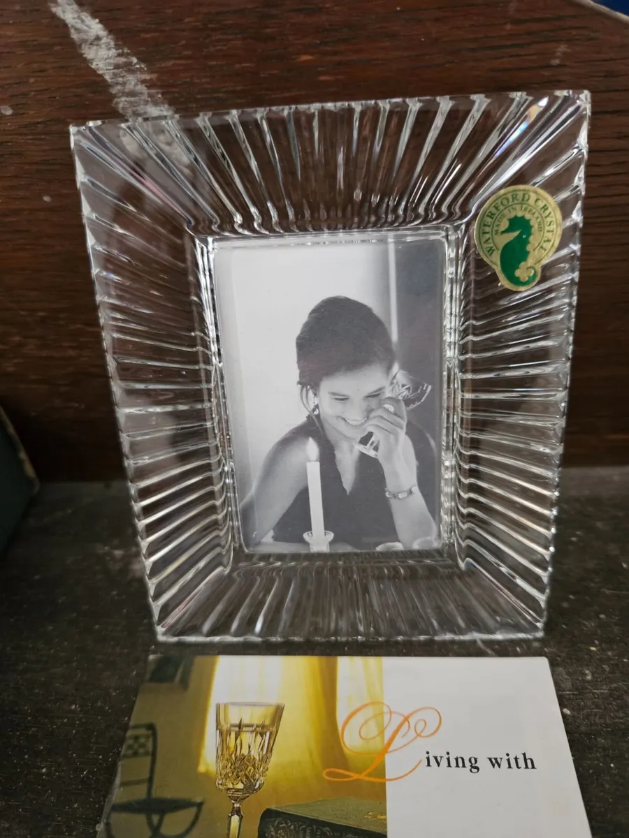 Waterford Crystal Picture Frame 2" x 3" - Image 1