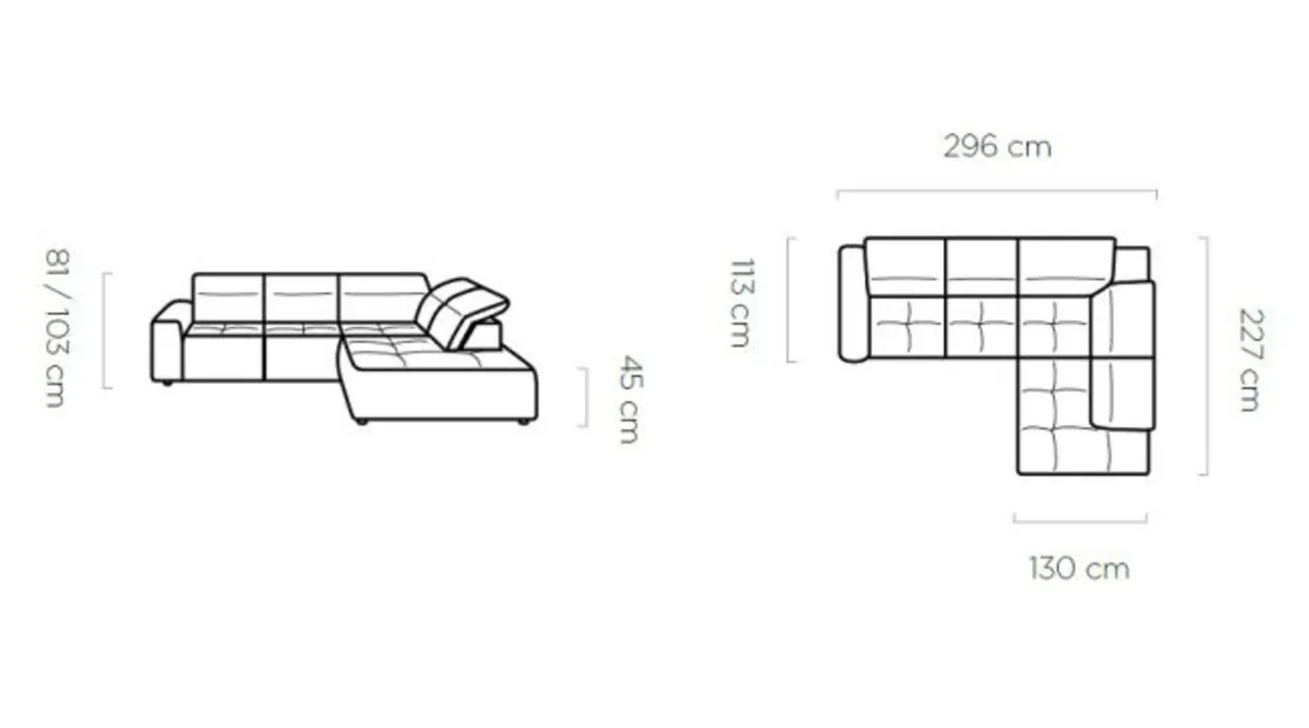 COLOMBO L CORNER SOFA BED - Image 2