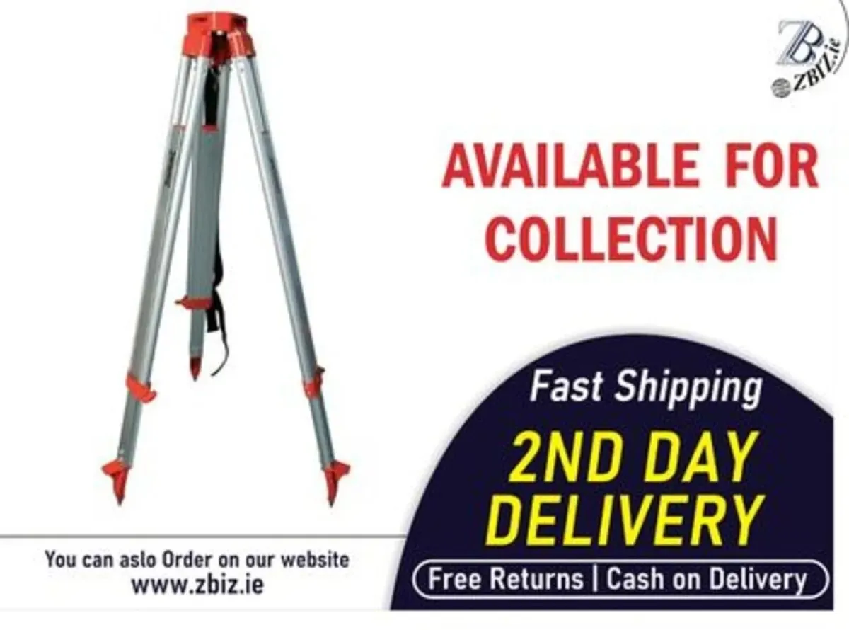 Strong lightweight adjustable Tripod 1.6m - Image 1