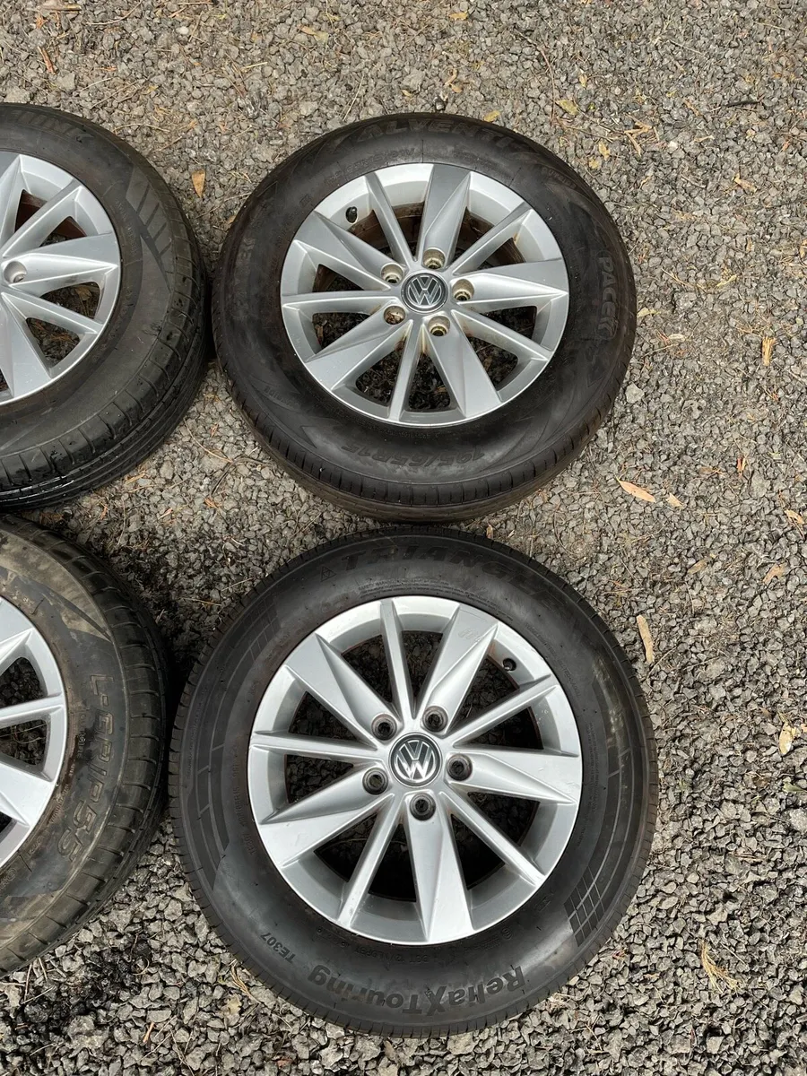 15’ Genuine VW GOLF CADDY 5x112 alloy wheels - Image 3