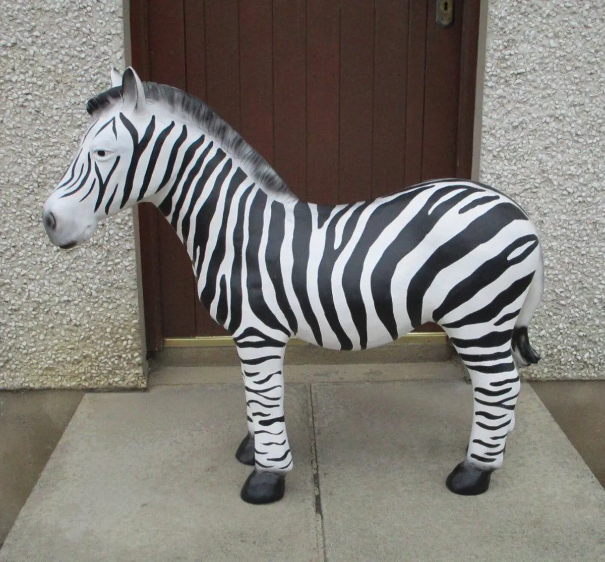 Large Zebra Statue - Image 2