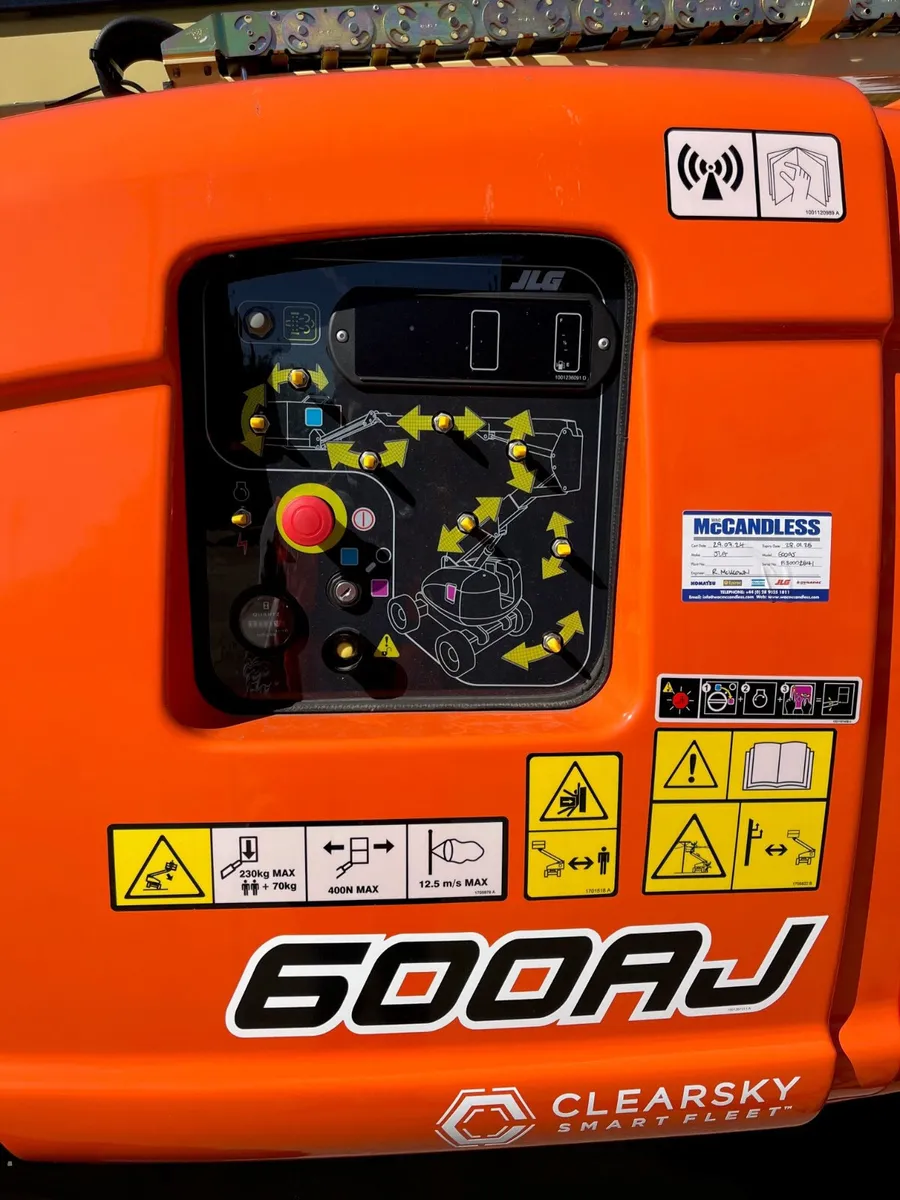 New JLG 600AJ Articulating Boom Lifts - Image 3