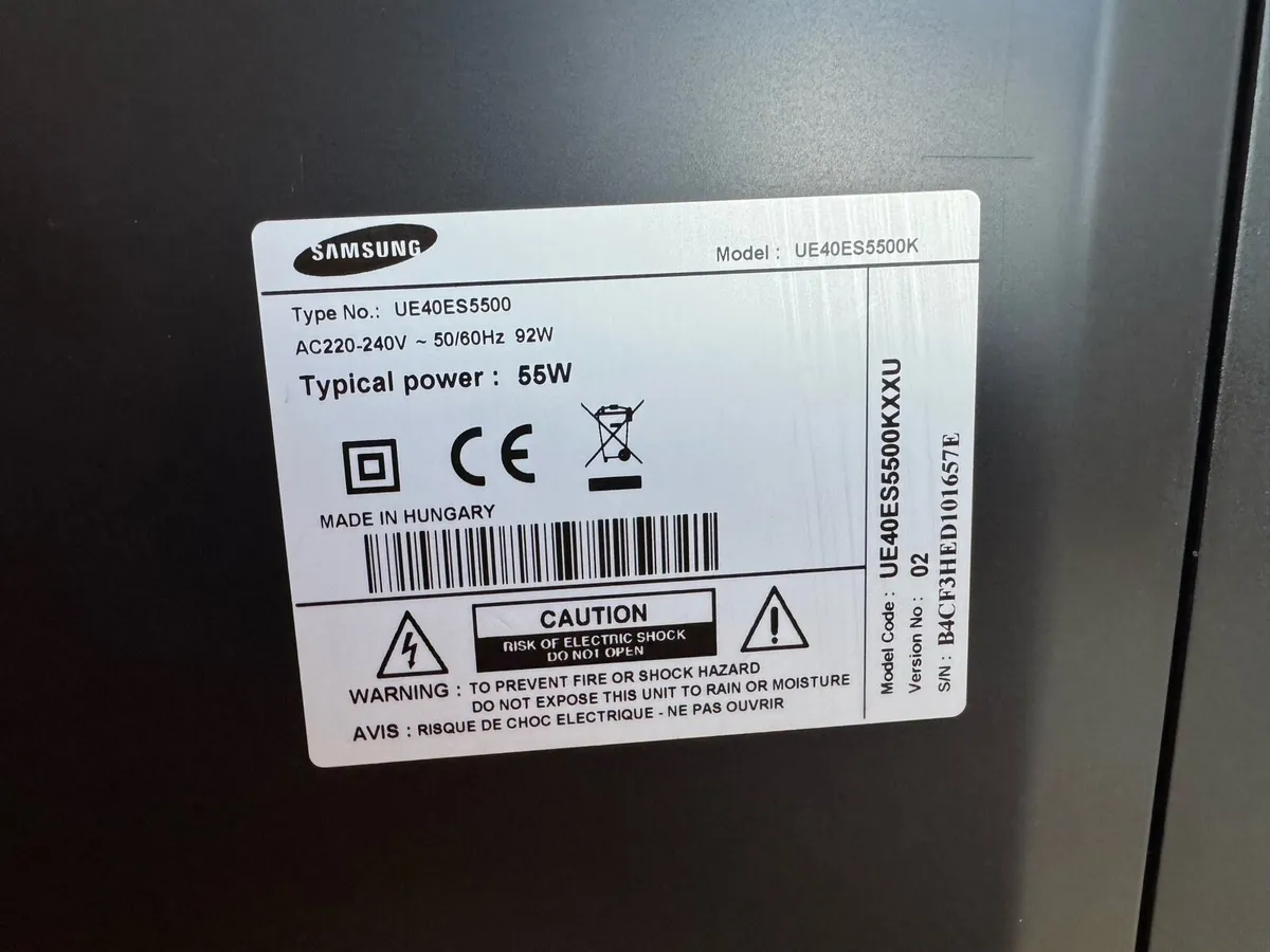 LED TV Samsung 40" FullHD - Image 3