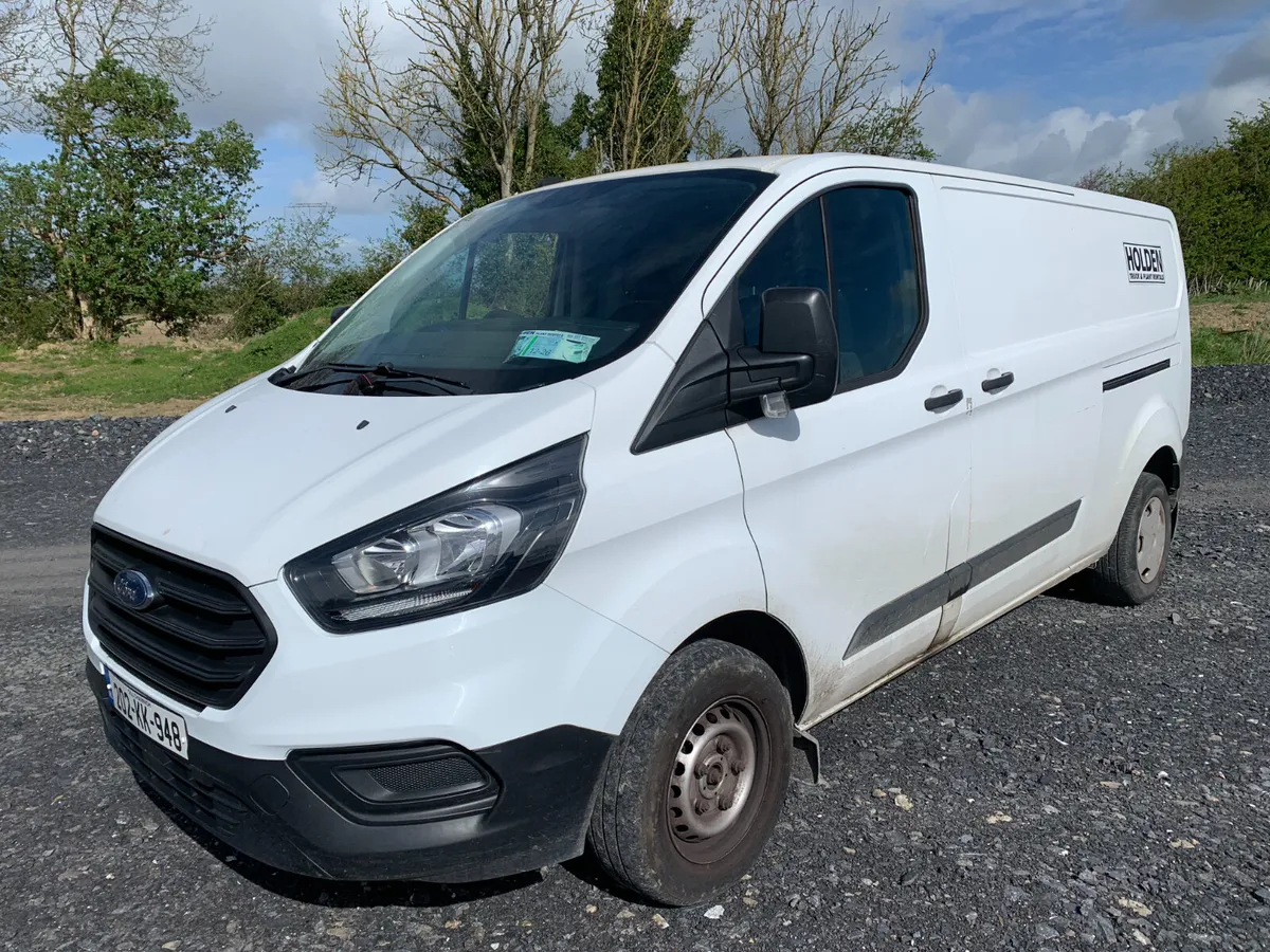 BID ONLIN NOW - UNRESERVED FORD TRANSIT CUSTOM - Image 1