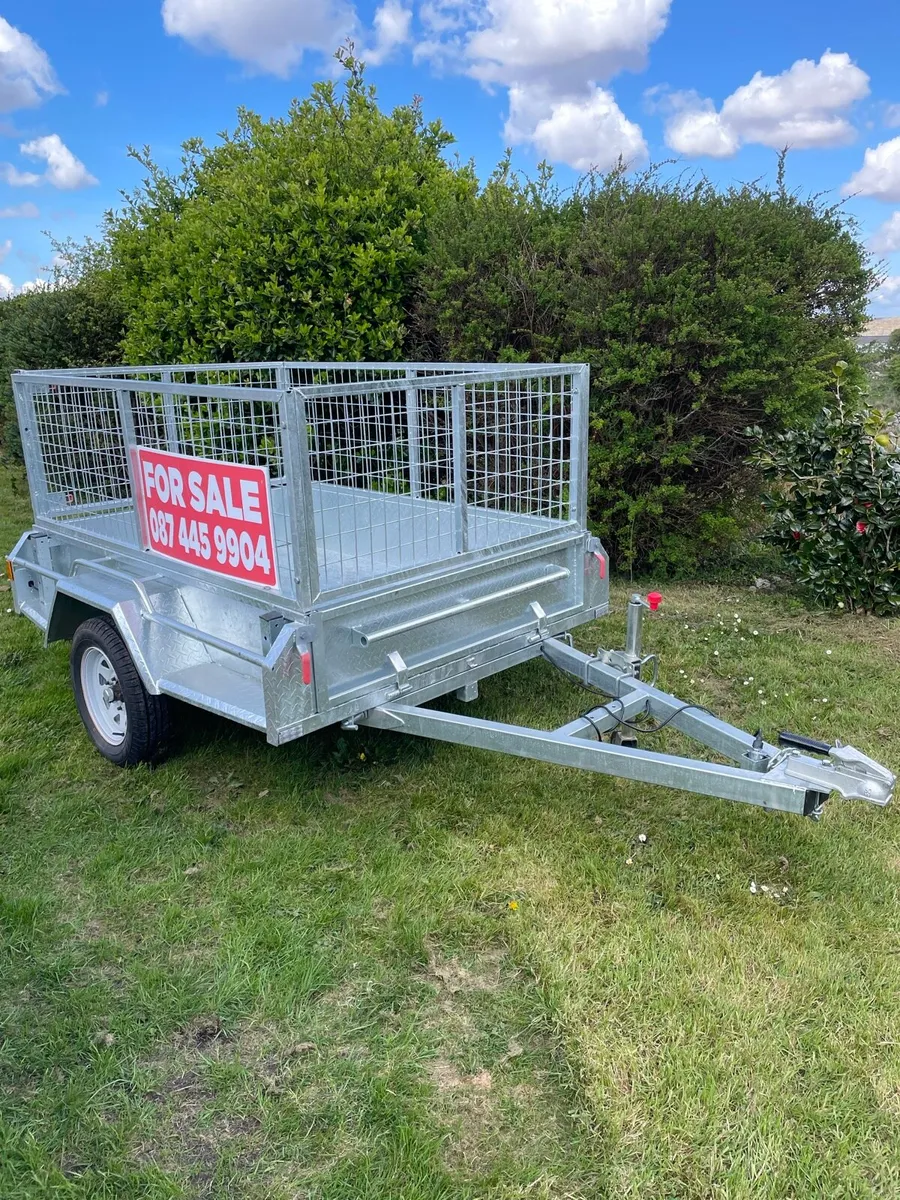 New 6x4 single axle trailer - Image 4