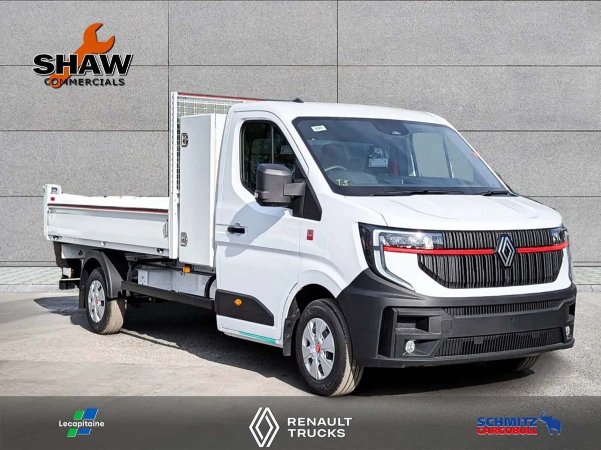 New Renault Master Dropside Tipper 170HP - Image 1