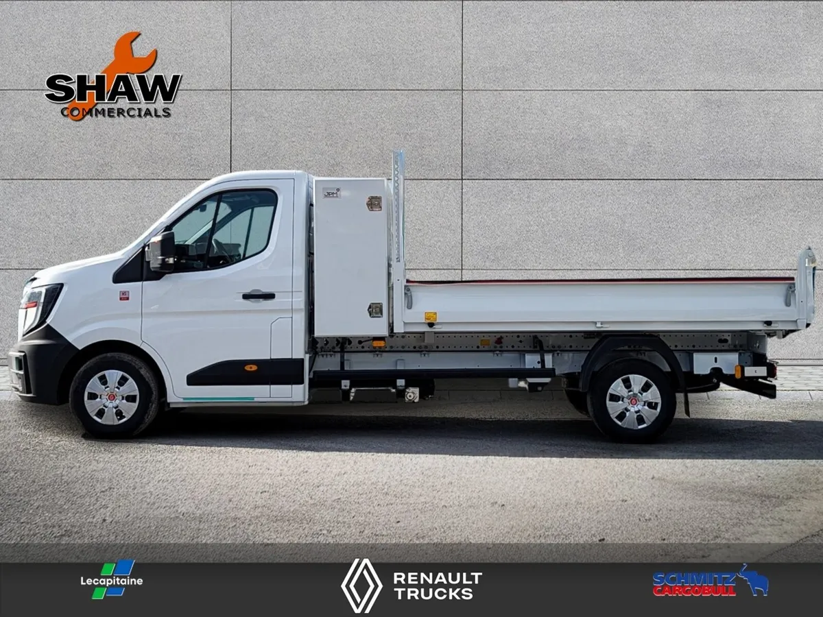 New Renault Master Dropside Tipper 170HP - Image 2