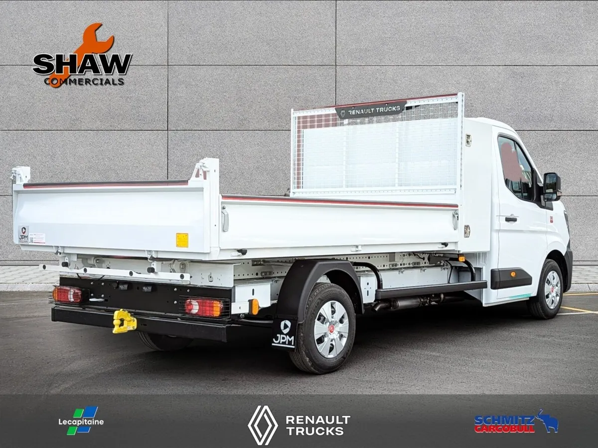 New Renault Master Dropside Tipper 170HP - Image 4
