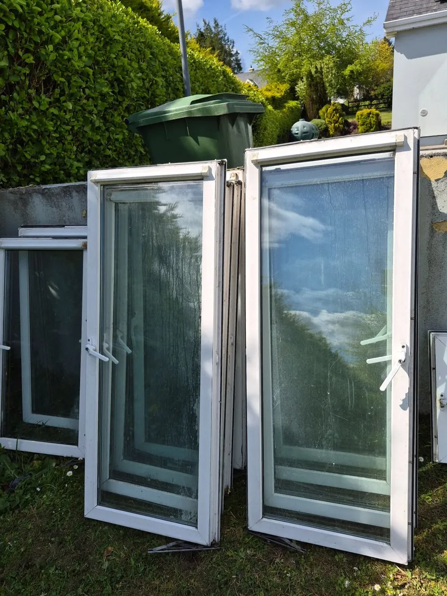 PVC windows second hand double glaze - Image 1