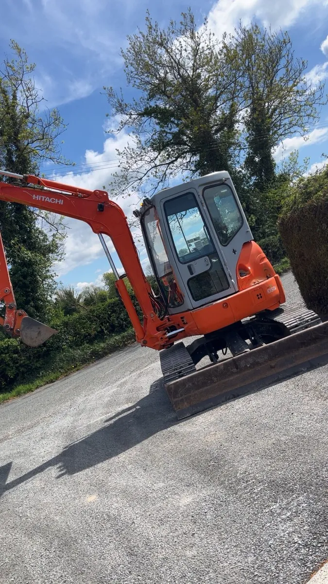 Hitachi ex50u 5 ton mini digger - Image 3
