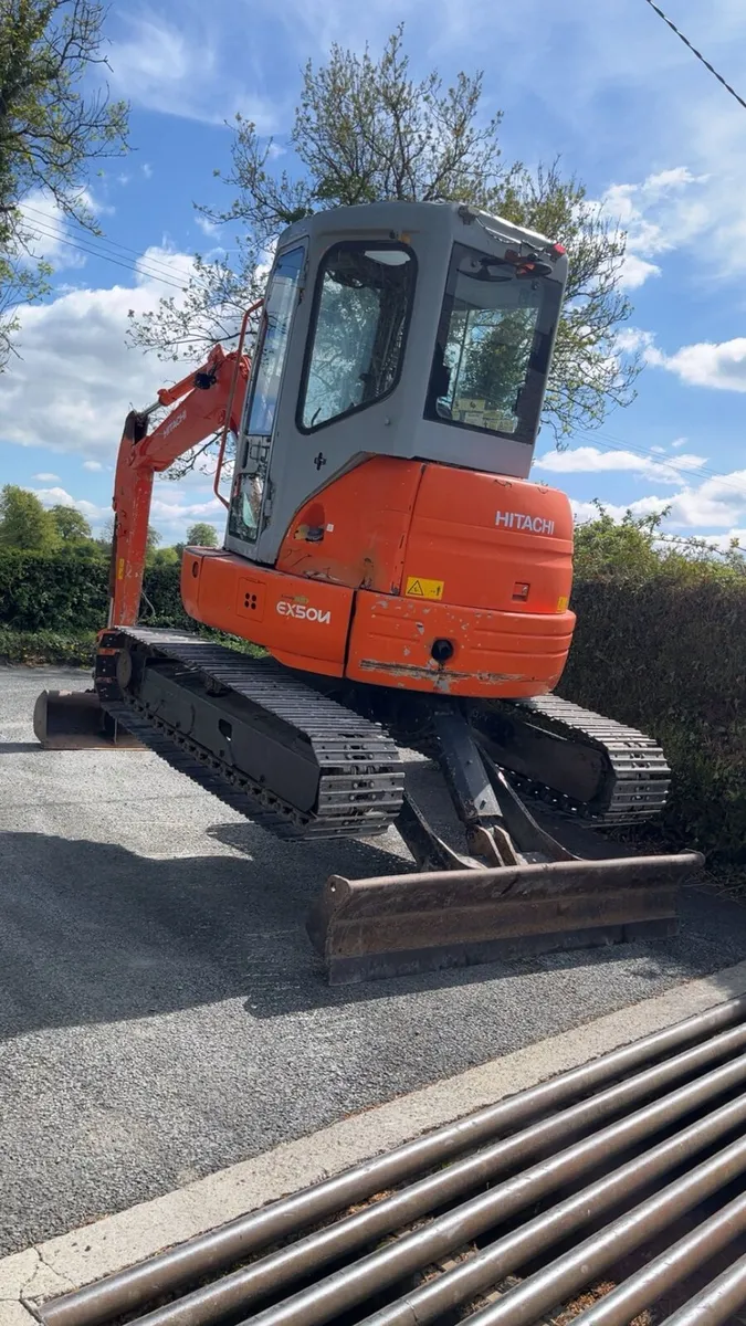Hitachi ex50u 5 ton mini digger - Image 4