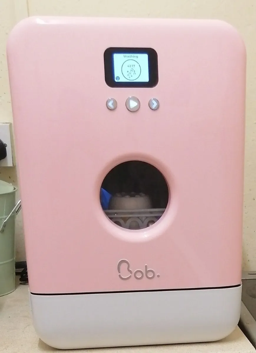 Pink Countertop Dishwasher (Daan Tech brand, Bob) - Image 1