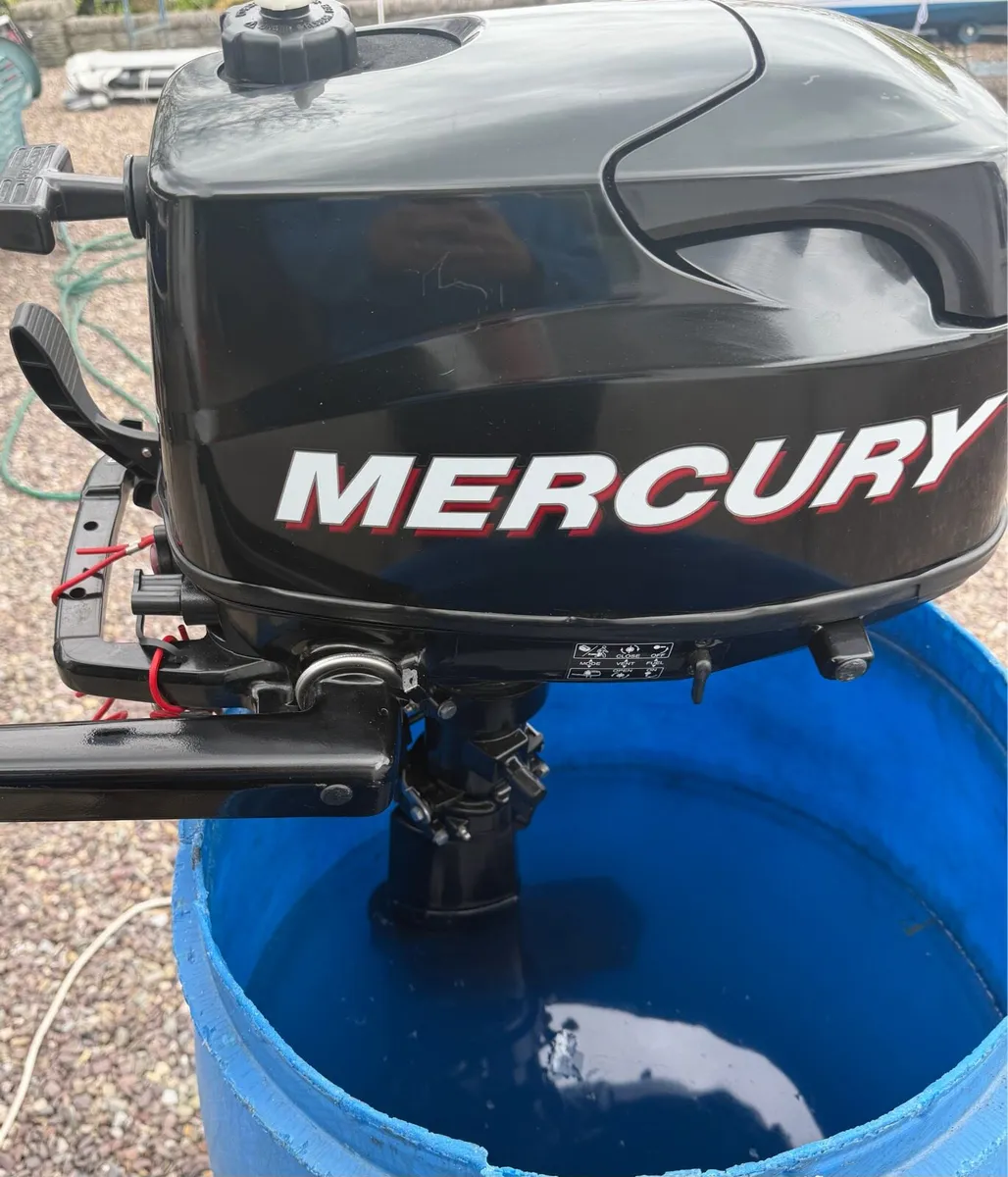 Mercury 6HP Four Stroke - Clean (with tank). - Image 1