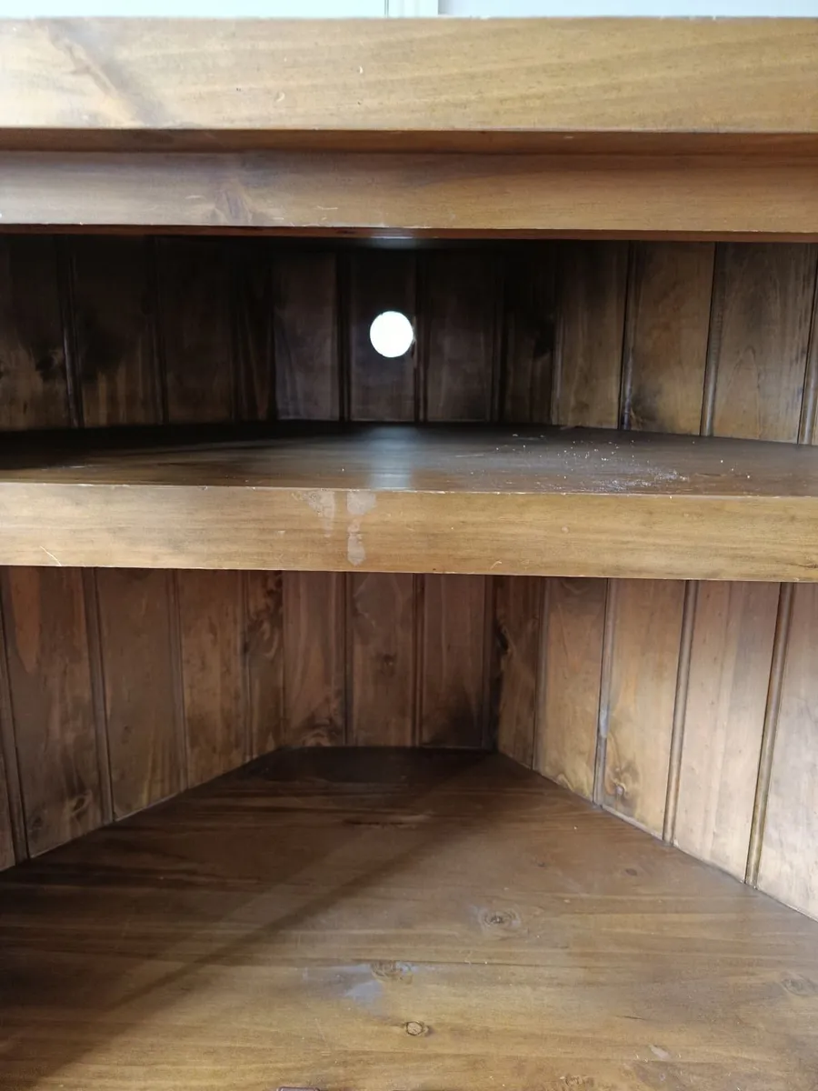 TV corner wooden table - Image 3