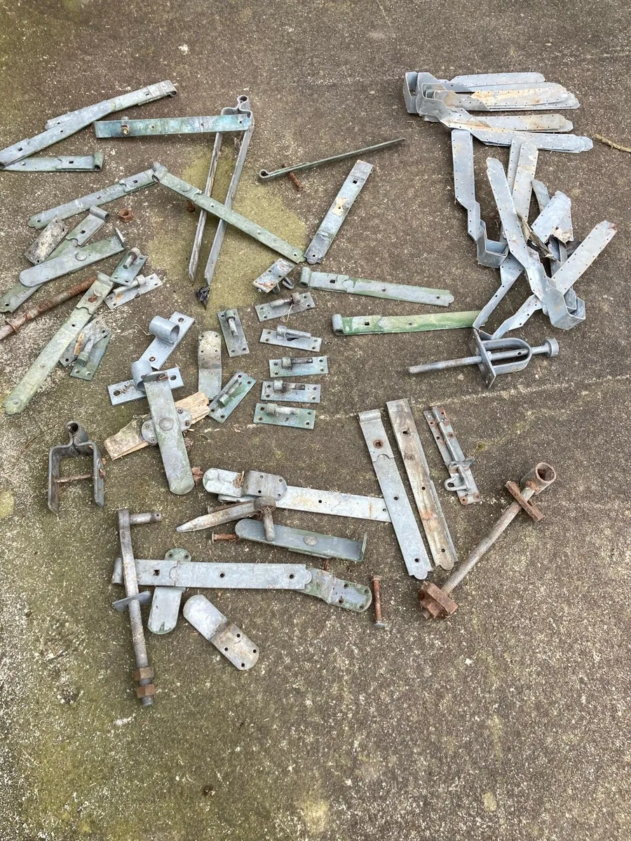 Stable/ shed galvanised door furniture