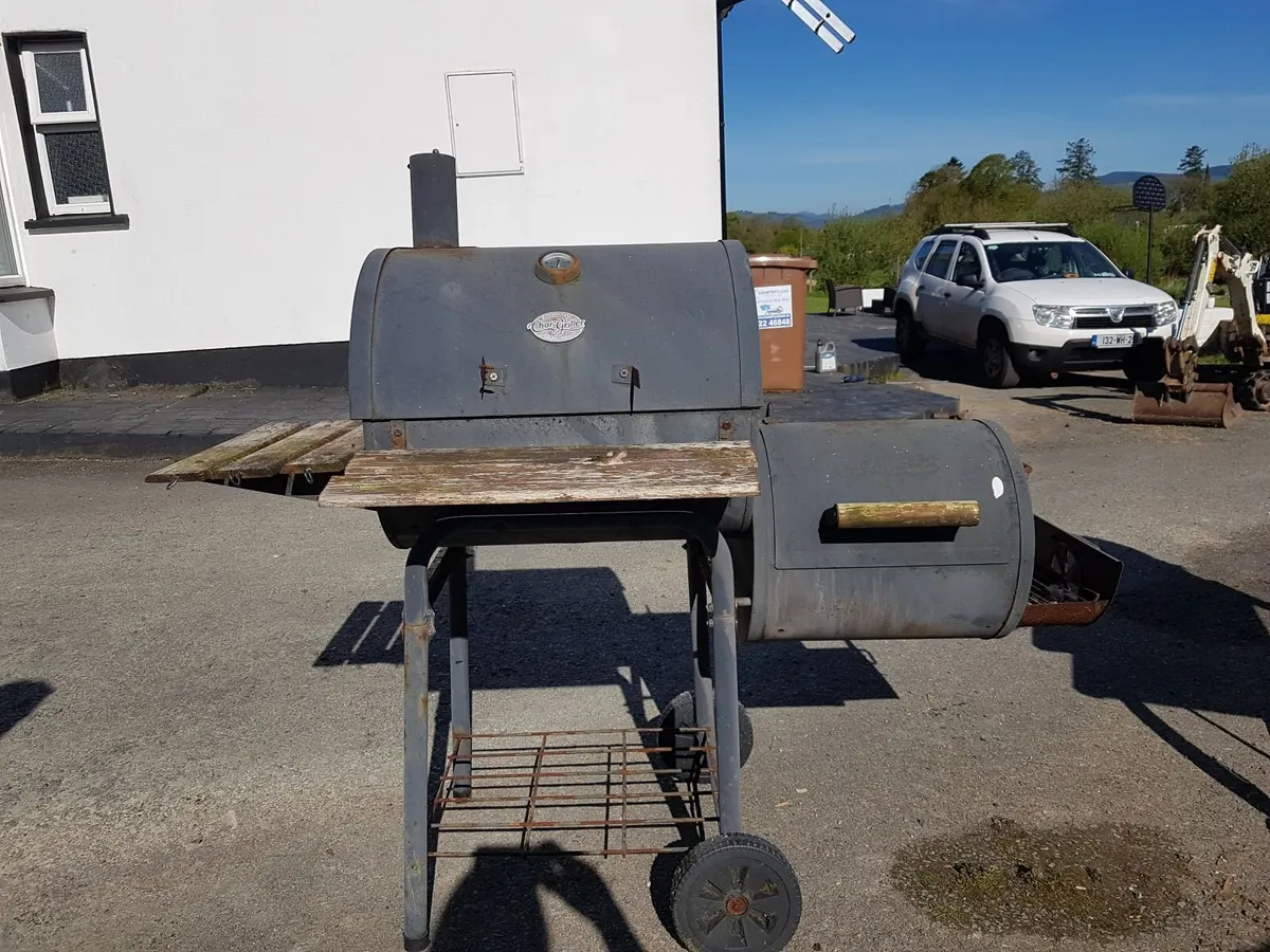 Free Charcoal barbeque and Oil tank - Image 1