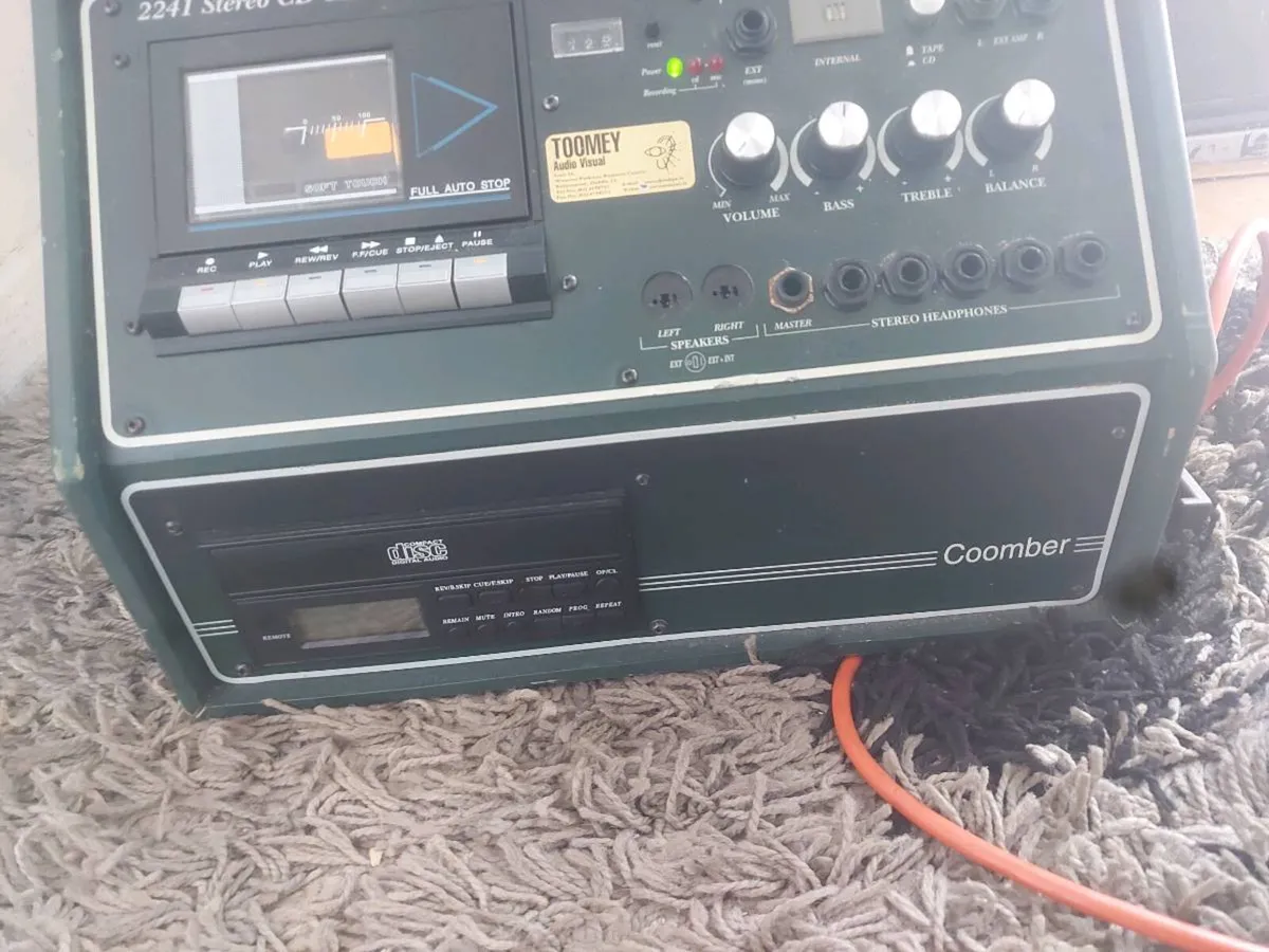 Coomber  stereo cassette recorder - Image 3