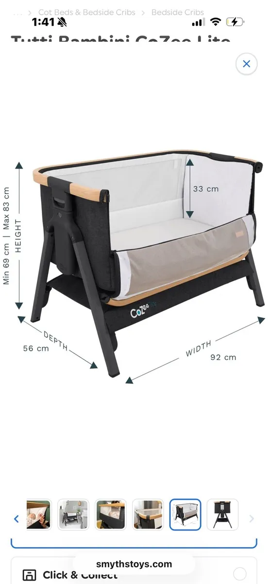 Baby cot - Image 3