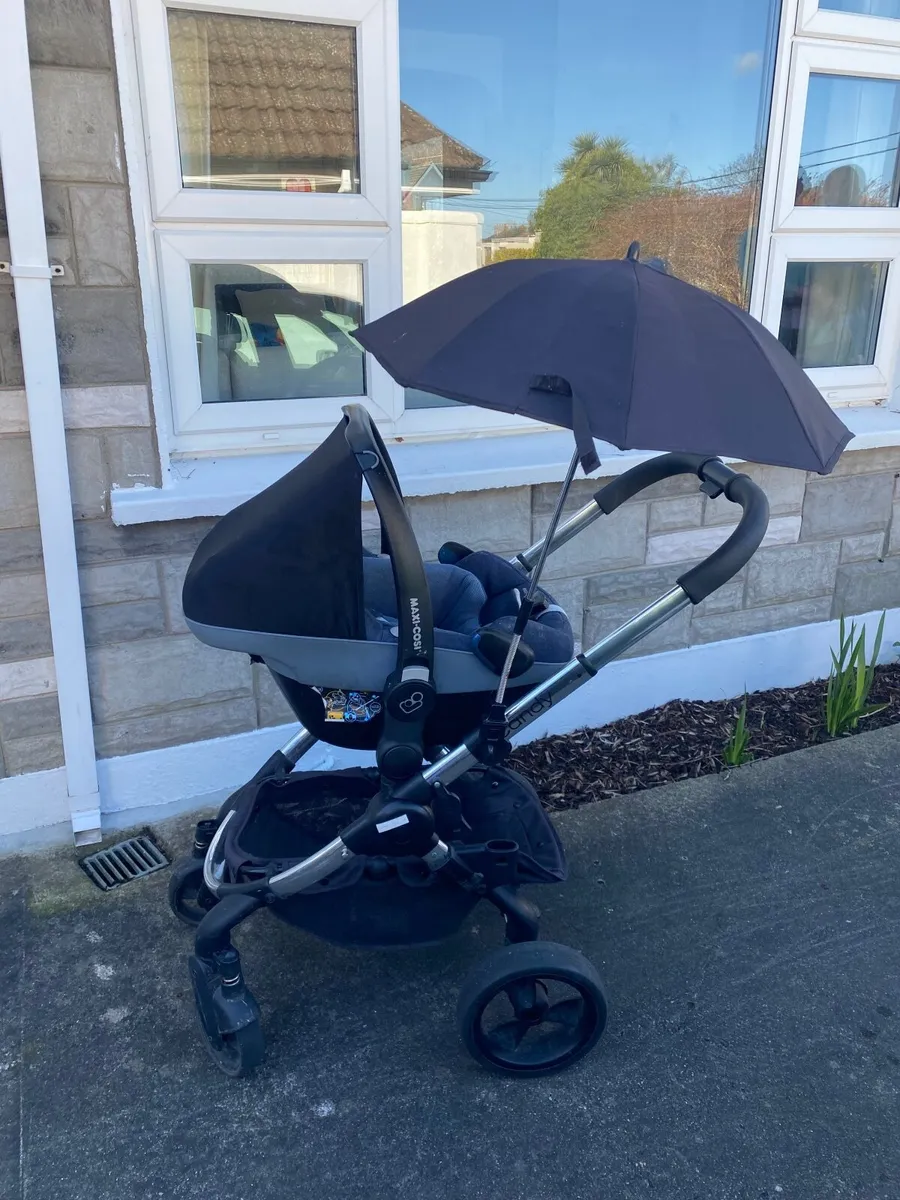I candy peach 3 with carrycot and seat - Image 2