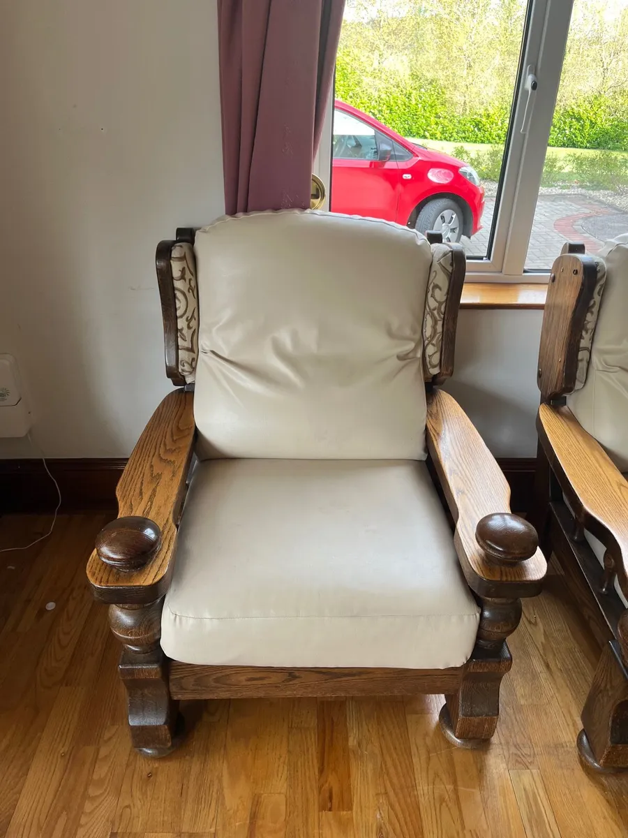 Leather chairs - Image 1