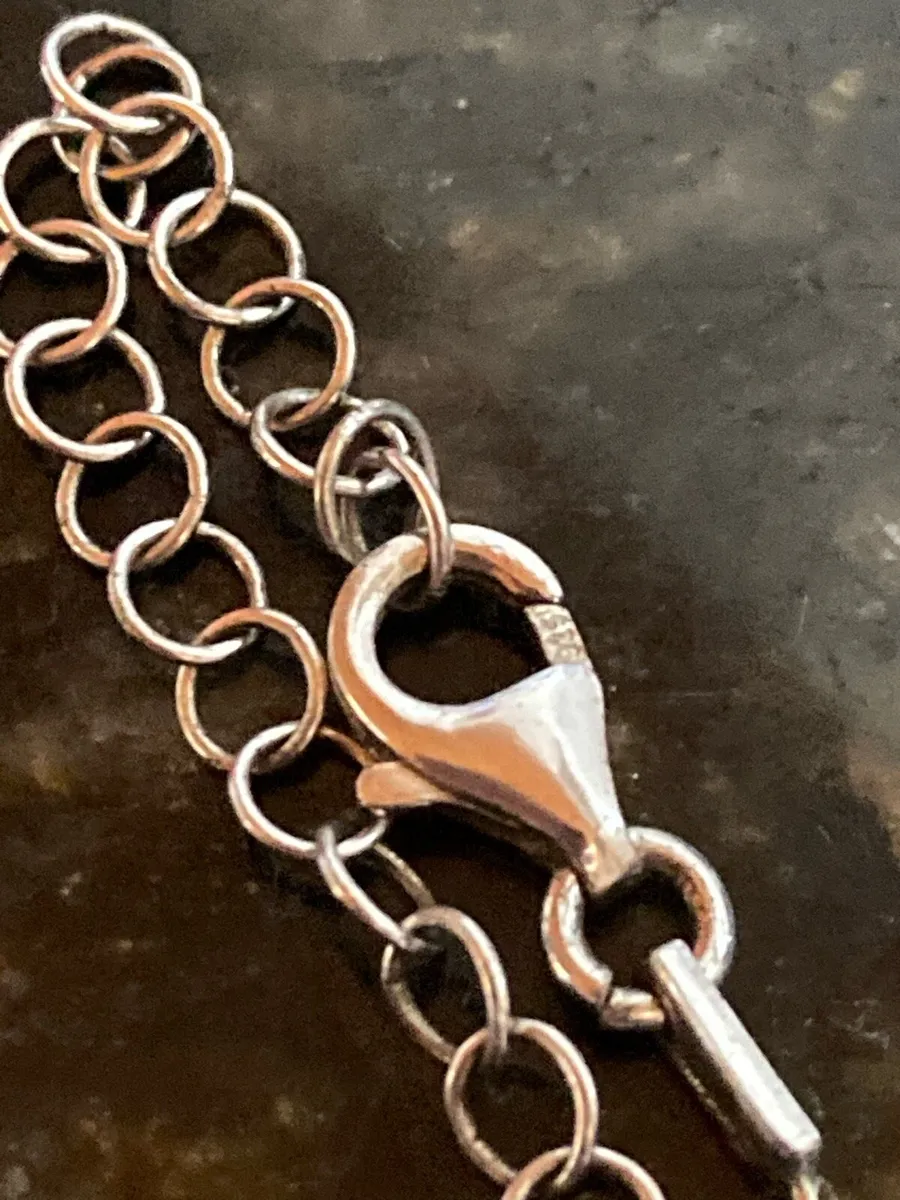 Sterling Silver chain and pendant - Image 3